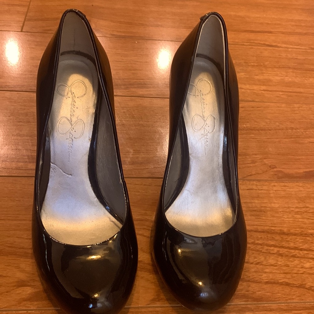 Jessica Simpson Black Heels